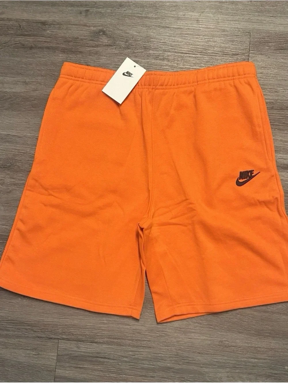 Nike Orange & Black Men's Jogger Set with Logo